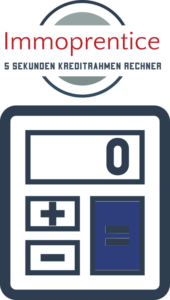 Logo Immoprentice 5 Sekunden Kreditrahmen Rechner