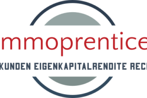 Logo Immoprentice 5 Sekunden Eigenkapitalrendite Rechner: Nutze den 5 Sekunden Eigenkapitalrendite Rechner um Online schnell und einfach die Eigenkapitalrendite einer Immobilien-Investition zu ermitteln.