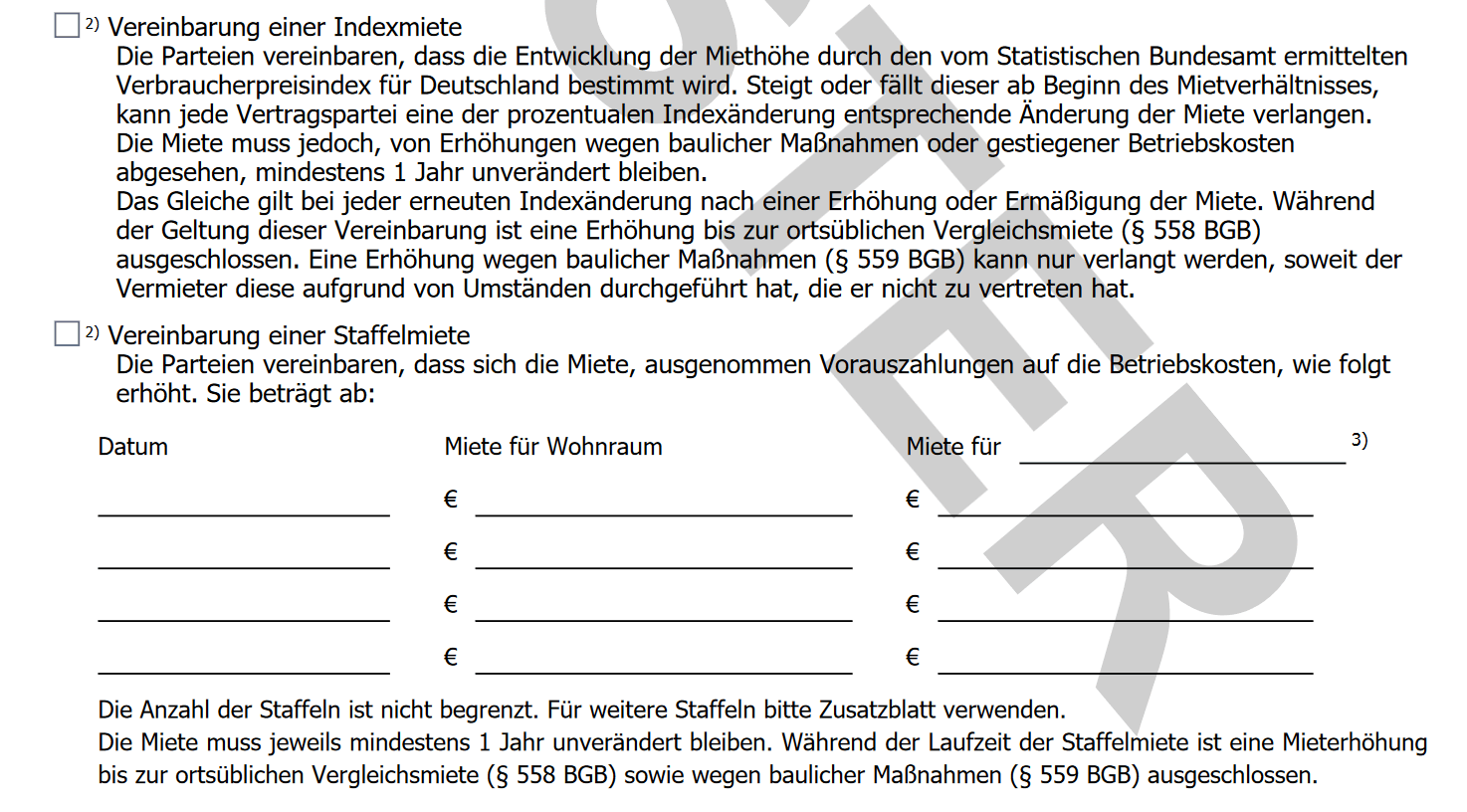 Indexmiete Alles Was Vermieter Zum Indexmietvertrag Wissen M ssen