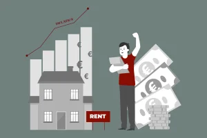 Kaufkraftverlust durch hohe Inflation? Nicht mit einem Indexmietvertrag! Hier steigen deine Mieteinnahmen automatisch mit der Inflation mit. Die Kaufkraft deiner Mieteinnahmen bleibt trotz Inflation also erhalten.