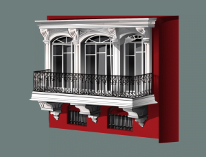 Eine weitere Form der Modernisierung: die Steigerung des Wohnwertes durch den Anbau eines Balkons.