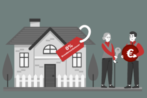 Verkaufst du eine Immobilie an ein direktes Familienmitglied, fällt keine Grunderwerbsteuer an.